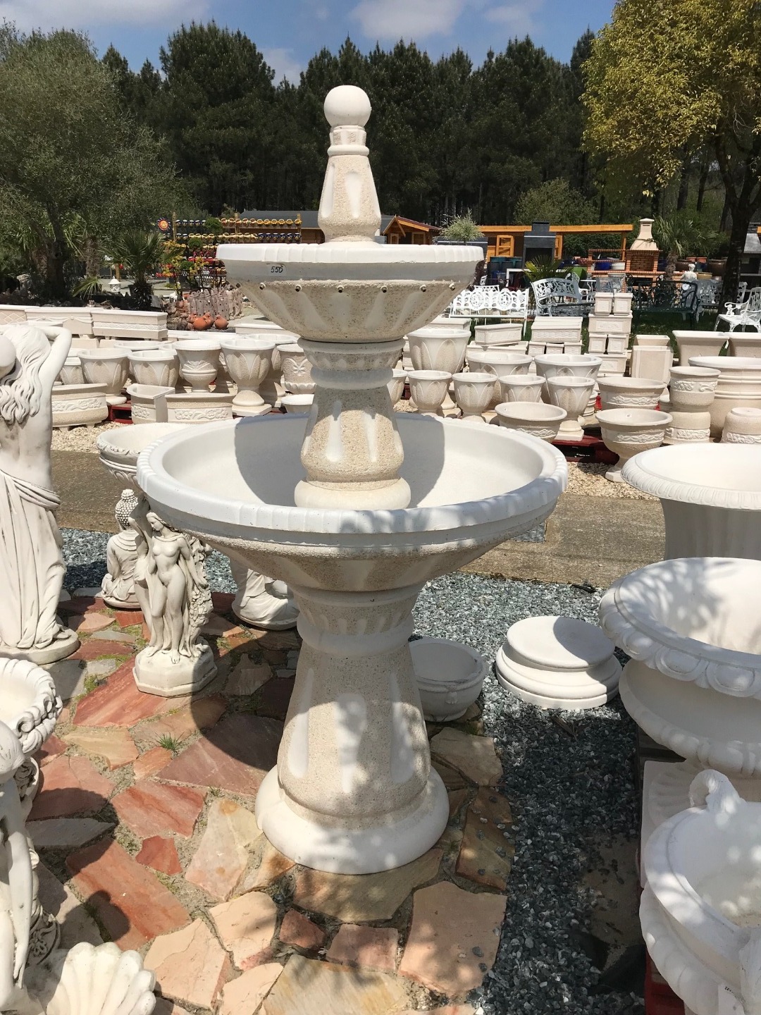 Vente de fontaines décoratives de jardin